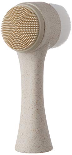 Beter - Cepillo de limpieza facial 2 en 1 Natural Fiber con filamentos sintéticos, ideal para exfoliar el rostro - Imagen 3