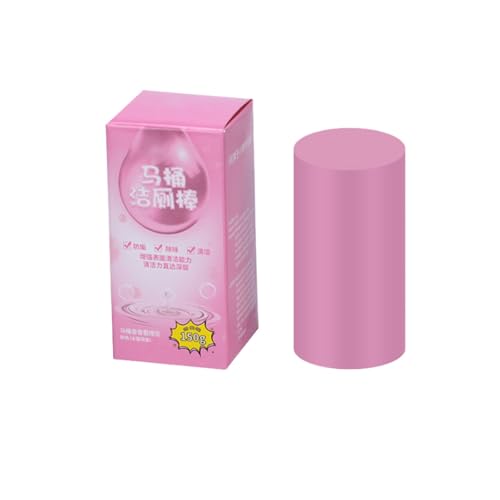 Automatic Toilet Bowl Cleaner Tablets, Toilet Bowl Cleaner, Toilet Fresheners Deodorizing & Descaling, Toilet Cleaner for Cistern Prevents Limescale (1, Pink)