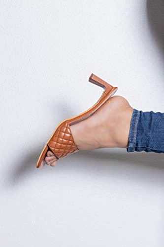 Image of CHERE Premium Mule Thin Flat Heel Sandal for Mule Women's with Open Toe Comfortable Sandals for Casual, Party and Formal Occasions