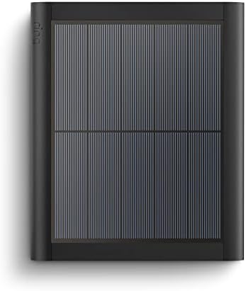 Ring Solar Panel (2nd Generation), 4W for Outdoor Cam Plus, Outdoor Cam (Stick Up Cam), Stick Up Cam Pro, Spotlight Cam Plus, Spotlight Cam Pro - Black