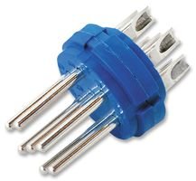 AMPHENOL 97-18-1P 10 Contacts, 97 Series, Circular Connector Insert, for USE withSize 18 Shells, MIL-C-5015 Equivalent, PIN, Solder