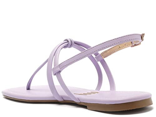 Sandália Rasteira Roxo My Shoes