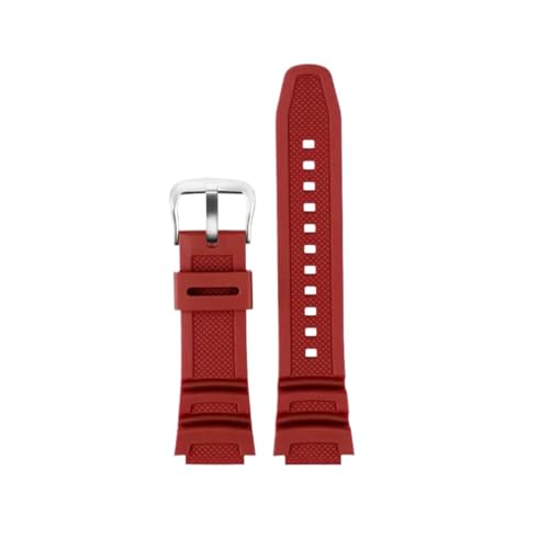 Casio SGW-300/400/500 AQ-S810 AE-1200/1000W W-800H/W-218H huXbgEHb`ohΉVRRxbNXXgbv(Red-silver buckle)