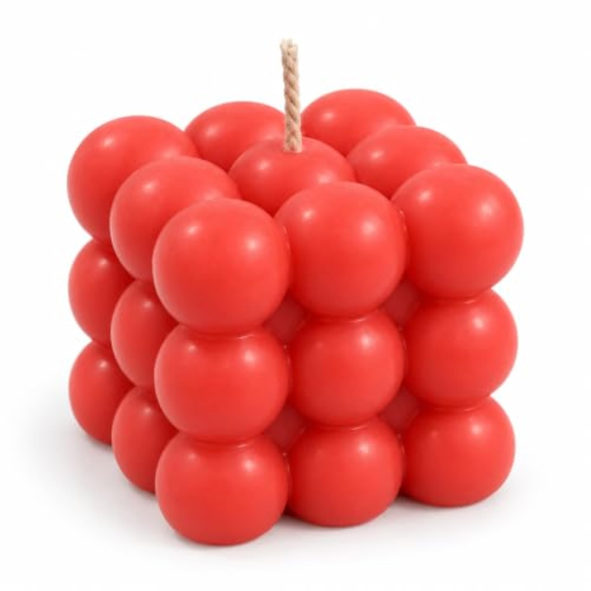 Advik Bubble Cube Candle, Decorative Candle for Home Décor