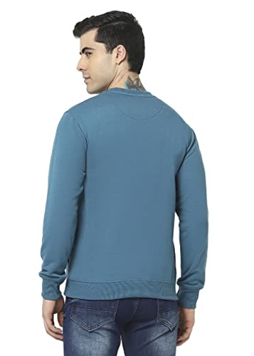 Image of HiFlyers Men's Cotton Blend Casual Crew Neck Sweatshirt