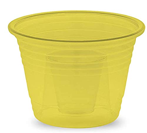 Zappy ZP-104-100 Assorted Neon Colors Disposable Plastic Party Bomber Power Bomber Jager Bomb Cups Shot Glass Glasses Shot Cup Cups Jager Bomb Glasses Bomb Shot Glasses Bomber Cups Bomber Glasses thumb #4