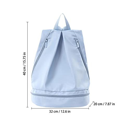 natação para nadadores, bolsa ginástica à prova d'água com zíper - natação impermeáveis para mulher