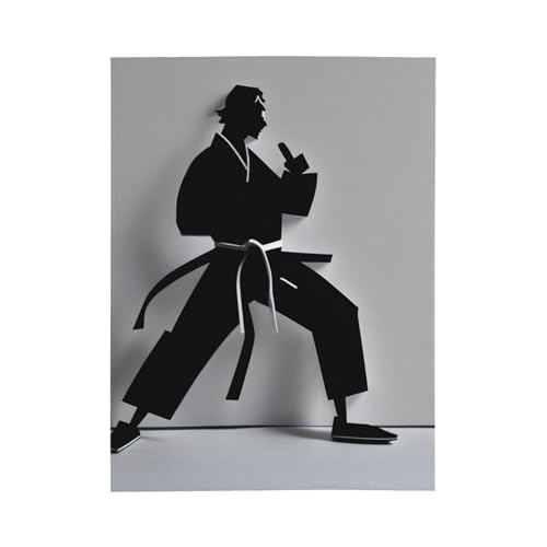 Manta de karate para sofá y cama en franela suave ideal para camping 3