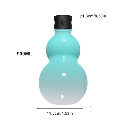 Bouteille d'eau réutilisable zéro fuite gourde portable rétro style chinois - 3