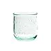 Amici Home Vino Stemless Wine Glasses | 12 Oz | Italian Made, Recycled Green Glass | Cute Water Tumblers for Wine, Beer, Juice, Cocktails, Fresh Drinks (Set of 4)
