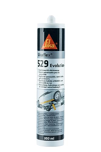SIKA – Sigillante – Sikaflex 529 Evolution Nero – ideale per sigillatura della carrozzeria – senza solventi – 290 ml