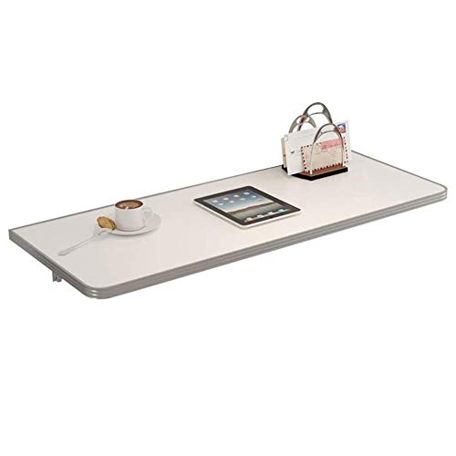 Table pliante fixée au mur 120cm stable et facile à installer avec structure en bois - 2