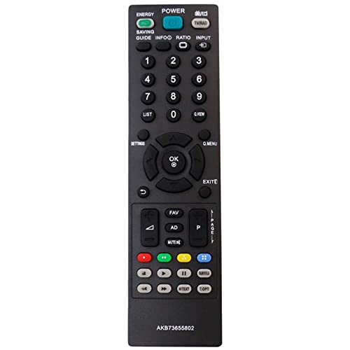DHWRRCMQ Replacement AKB73655802 Remote Control for LG TV 42LS345S-ZA 42LS345T-ZA 32LS341C-ZA 47LS4500-UD
