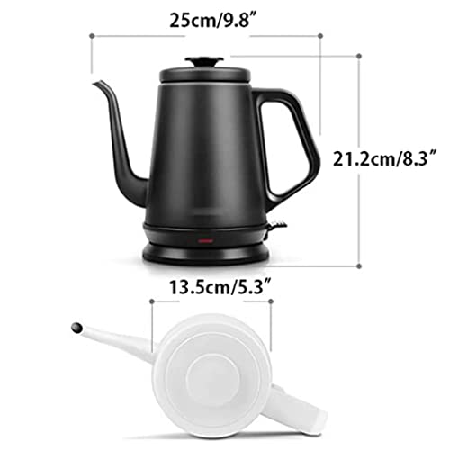 Hervidor eléctrico LIOONS clásico acero inoxidable 1 L miniatura 2