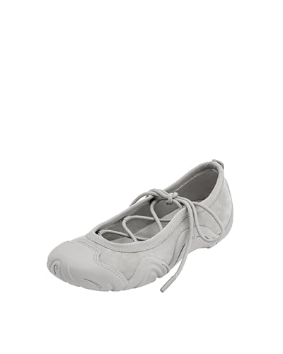 Image of JW PEI Women's Caitlin Lace-up Ballerina Sneakers
