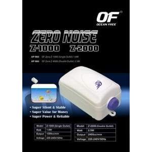 Zero Noise Z-1000 OCEAN FREE Single Outlet Airpump,1.8W,1200CC/MIN (B01B6BIDC8) Amazon Price History, Amazon Price Tracker