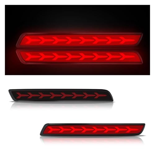 Feu de recul LED pour pare-chocs arrière Malibu 13-15 avec animation de démarrage 12V