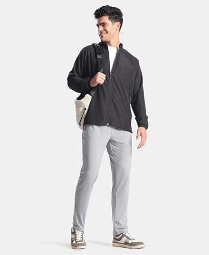 Image of Jockey SP16 Men Soft Touch Microfiber Elastane Stretch Active Wear Trackpant with Side Pockets and StayFresh Treatment