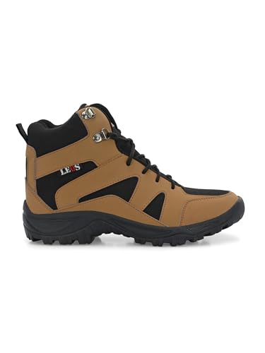 Image of Leo Men's Waterproof Non-Slip Lightweight Outdoor Mid Top Ankle Boots For Men Boots For Men