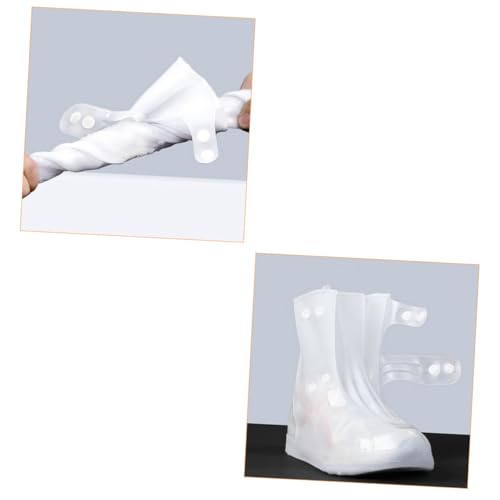 Cubrezapatos impermeables antideslizantes gruesos para actividades al aire libre, caminatas y lluvia miniatura 3