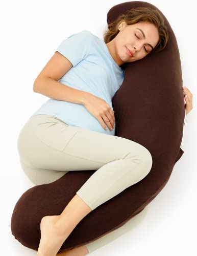 Momcozy U-Shaped Pregnancy Pillow