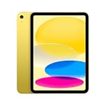 Apple iPad with A16 chip: 11-inch Liquid Retina Display, 256 GB, Wi-Fi 6, 12MP Front/12MP Back Camera, Touch ID, All-Day Battery Life — Yellow