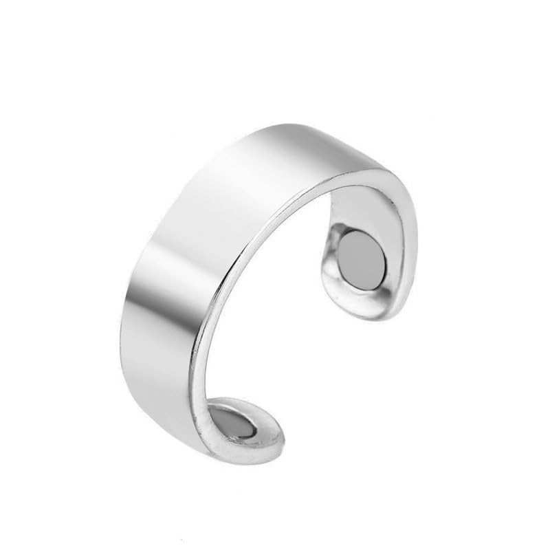 VAYRO - Magnetic Wellness Ring Fatigue Relief Sleep (Silver)