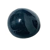 Erliway 1PC 1.25-2' Black Tourmaline Tumbled Stone, Polished Reiki Healing Crystal and Stone, Natural Tumbled Polished Stones for Energy Witchcraft Therapy Meditation Protection Home Decor