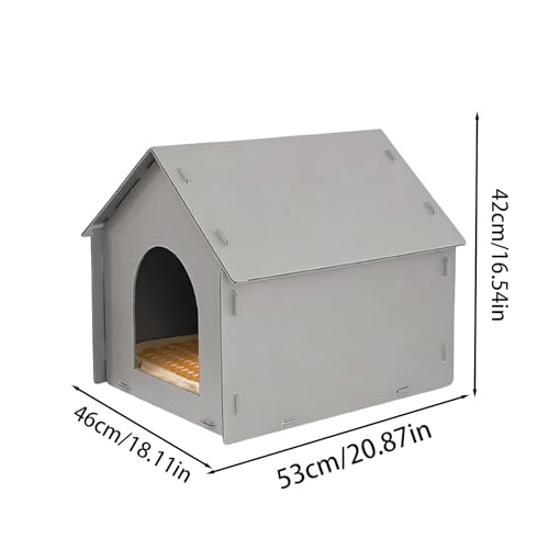 Abri pour chat extérieur résistant aux intempéries et hiver