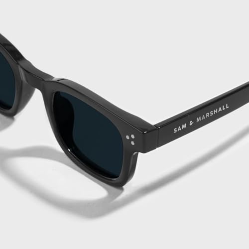 Image of SAM AND MARSHALL KUN Sunglass I 400% UV Protection I Square Sunglass I Unisex
