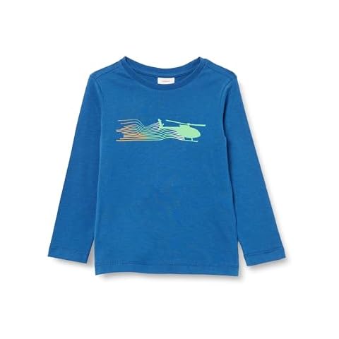 s.Oliver Boy's Long-Sleeved T-Shirt, Dark Blue Cover