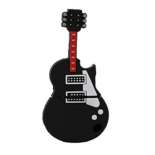 8GB Modelo de Guitarra USB 3.0 Flash Drive Flash Drive 3.0 Thumb Drive USB Jump Drive Memory Stick Zip Drive USB Drive U Disk USB 3.0 Stick USB Disk USB Flash Memory Flash Disk   Negro