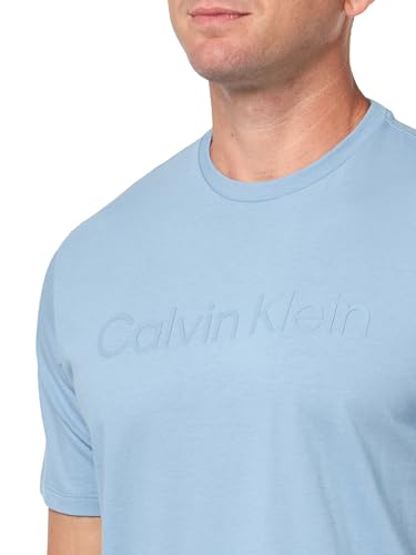 Image of Calvin Klein Men's Relaxed Fit CK Logo Crewneck T-Shirt