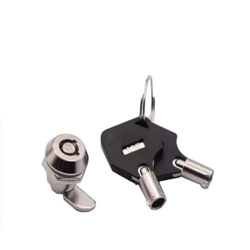 BAWHO 5Sets Zinc Alloy Mini Plum Blossom Bullet Lock Electric Communication Mailbox Toolbox Attendance Machine