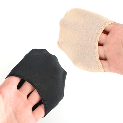 Ball of Foot Cushion Socks, Women's Toe Cover with Padding, Toe Topper Socks3