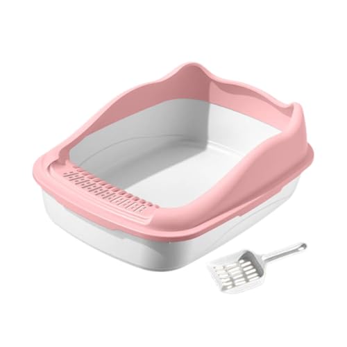 Generic 屋内猫用猫トイレ 丈夫な子猫猫用スクープトイレ砂付き