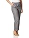Alfred Dunner All Around Elastic Waist Polyester Petite Pants - Pull-On Style, Grey, 10 Petite