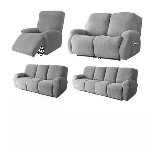 Funda de sofa elastica Jacquard que no se mueve para sillon de sala 2