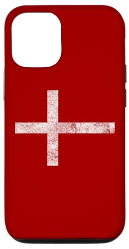 DENMARK FLAG DANISH PRIDE DANMARK CROSS DANSK ROOTS BANNER �X�}�z�P�[�X iPhone 12/12 Pro �p