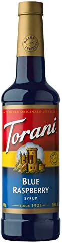 Torani Blue Raspberry Syrup, 25.4 Ounce