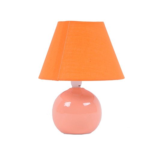 Brilliant AG 61047/38 Lampe à poser, Céramique, E14, 40 W, Pèche