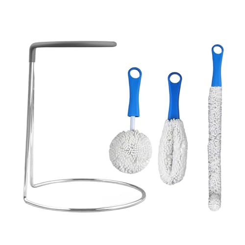 Catálogo para Comprar On-line Escurridor para decantadores disponible en línea. 49 Besga Juego de escurridor para decantador de vino, limpiador de decantador, accesorios multifuncionales, regalo práctico para hogar, incluye cepillos de