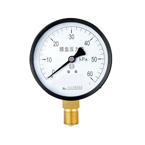Micro-manomètre YE-100 manomètre basse pression gaz 0-60kPa