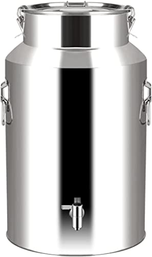 Réservoir hermétique en acier inoxydable 9 L durable pour liquides précieux