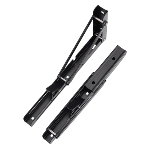Soporte Plegable, 2 Unidades De Estante Abatible Para Pared, Soporte Triangular Extensible 20 cm Con De Montaje Ahorro De Espacio Para Lavandería Cocina Exteriores Microondas Caravanas