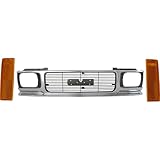 Garage-Pro Grille Assembly KIT Compatible with GMC Sonoma 1991-1993, Jimmy 1992-1994, S15 Jimmy