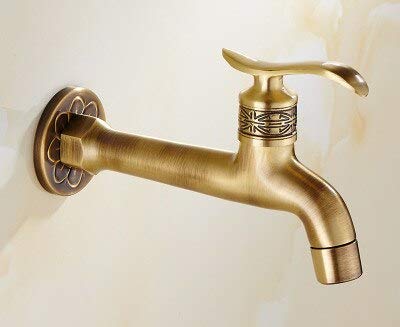 Robinet de jardin décoratif en laiton antique pour sublimer votre extérieur