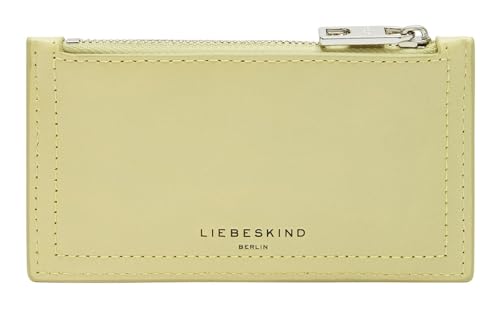 LIEBESKIND Berlin Kartenhalter Chudy Paper Touch Crinkle Purse Light Mimosa hellgrün