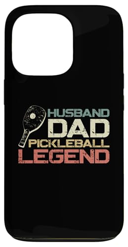 Husband Dad Pickleball Legend - Divertido amante del pickleball Carcasa para iPhone 13 Pro