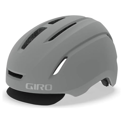 Giro Caden MIPS Adult Urban Cycling Helmet - Medium (55-59 cm), Matte Grey (2021)